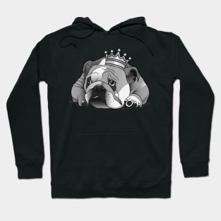 English Bulldog King Of The Bullies Hoodie